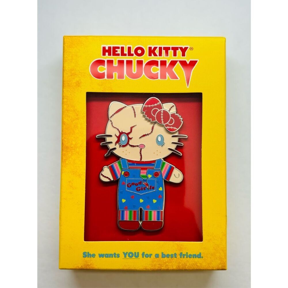 Universal Studios Hello Kitty as Chucky Good Girls Pin‎ New with Box